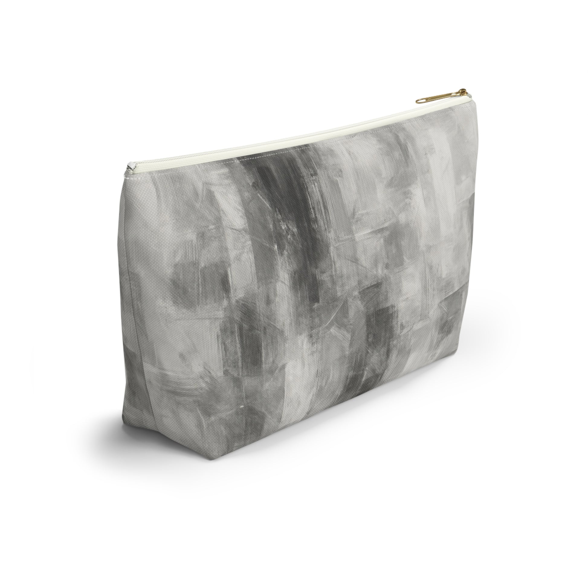 Chic Abstract Accessory Pouch | Stylish Makeup Bag, Travel Organizer, Gift for Her, Modern Home Decor, Everyday Essentials - TRV