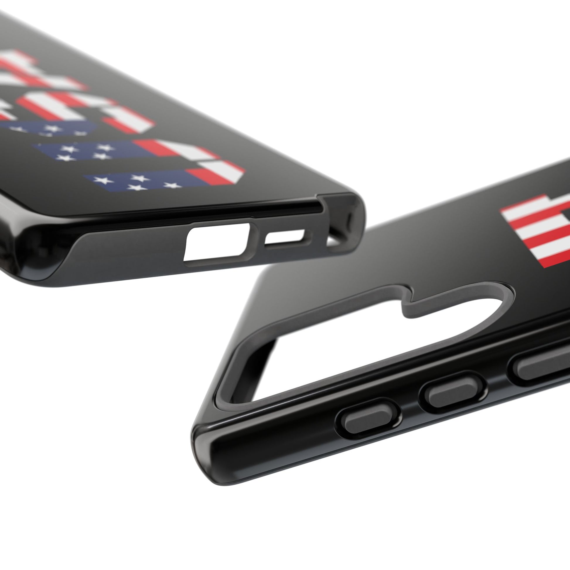 USA Flag Phone Case, Tough Phone Cover, Patriotic Gift, Independence Day Accessory, American Pride Mobile Case - TRV