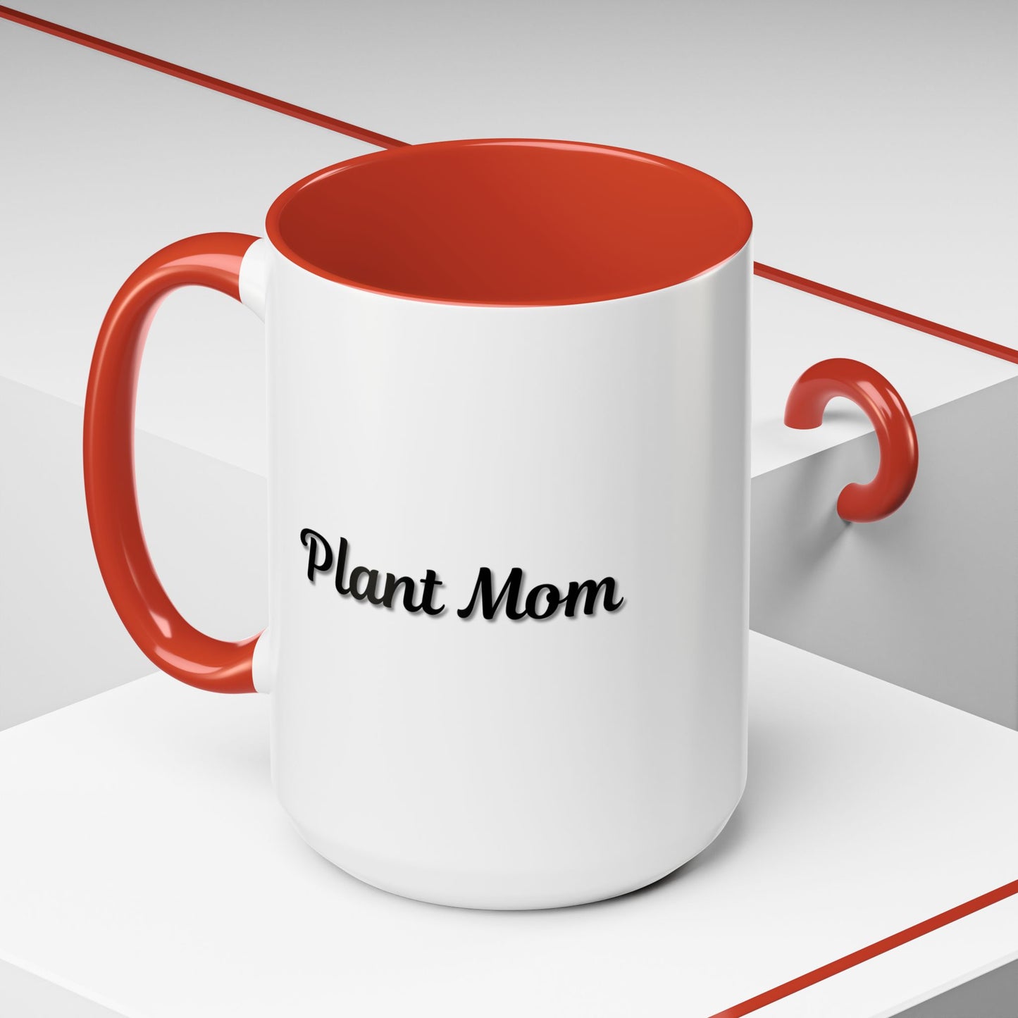 Plant Mom Coffee Mug - 11oz & 15oz Accent Mug for Gardening Enthusiasts