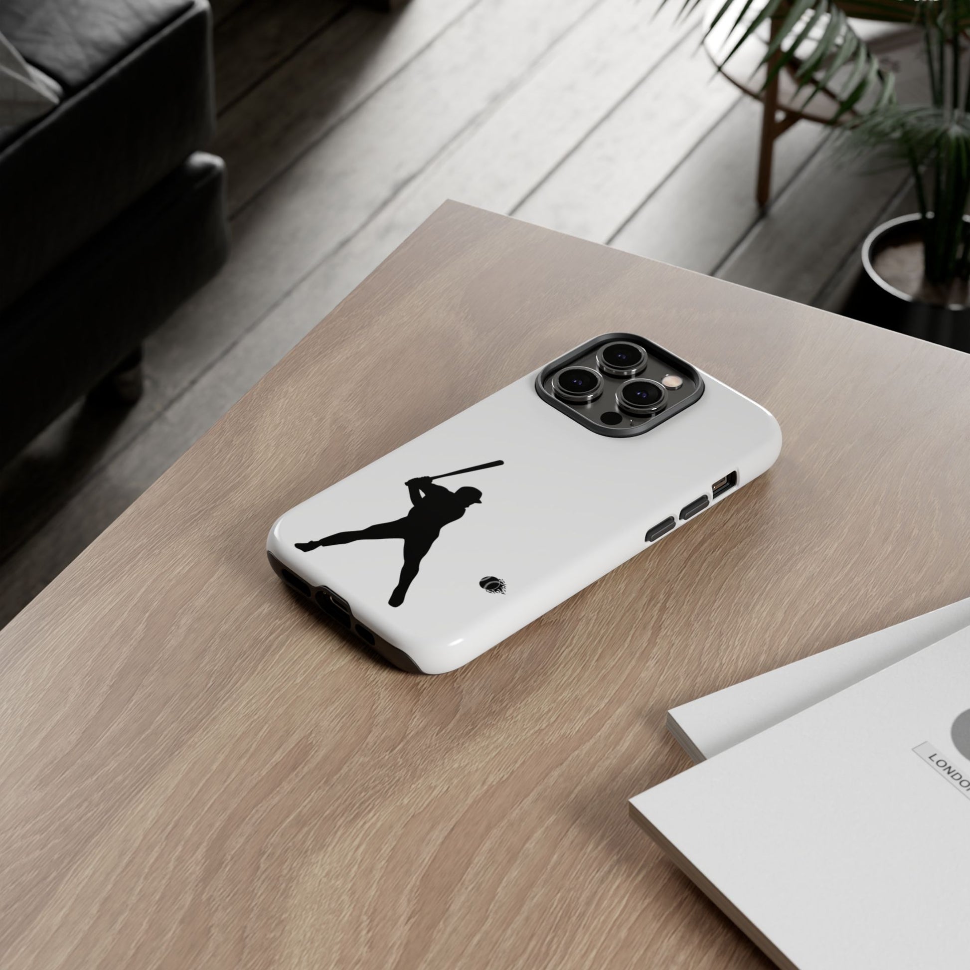 Baseball Phone Case, Sporty Accessories for Fans, Tough Cases, Gift for Athletes, Perfect for Sports Enthusiasts - TRV