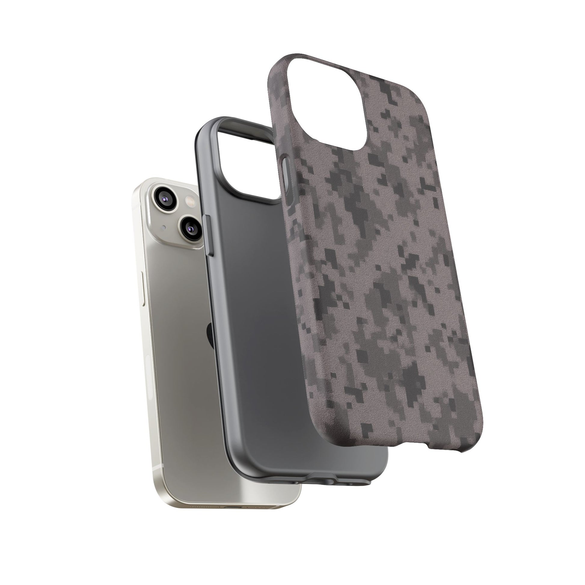 Tough Cases, Army Camouflage Phone Case, Military Style, Durable Cover, Gift for Soldiers, Outdoor Adventure, Rugged Protection - TRV