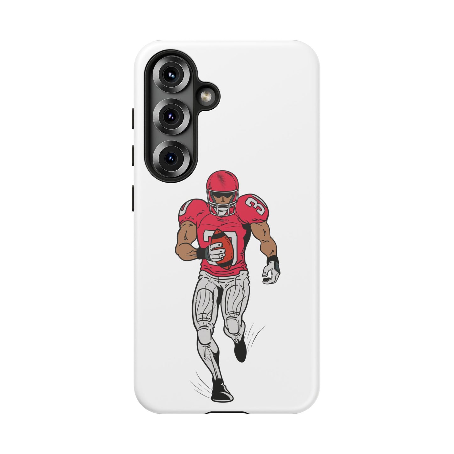 Football Player Tough Case, Sports Phone Cover, Athlete Gift, Tough Phone Case, Fall Sports, Football Lover's Accessory - TRV