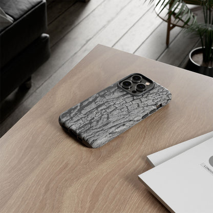 Rustic Bark Phone Case - Tough and Durable Protection - TRV