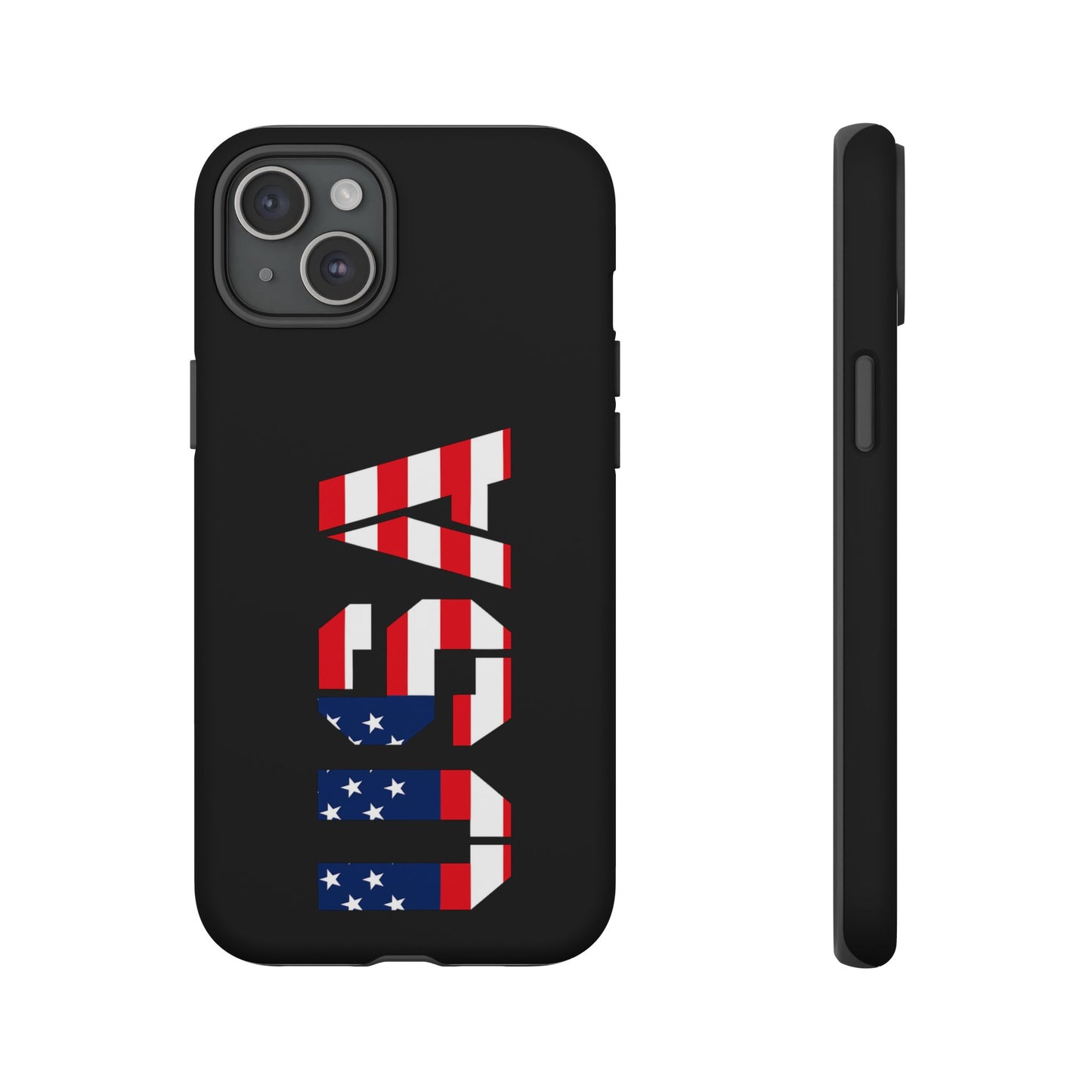 USA Flag Phone Case, Tough Phone Cover, Patriotic Gift, Independence Day Accessory, American Pride Mobile Case - TRV