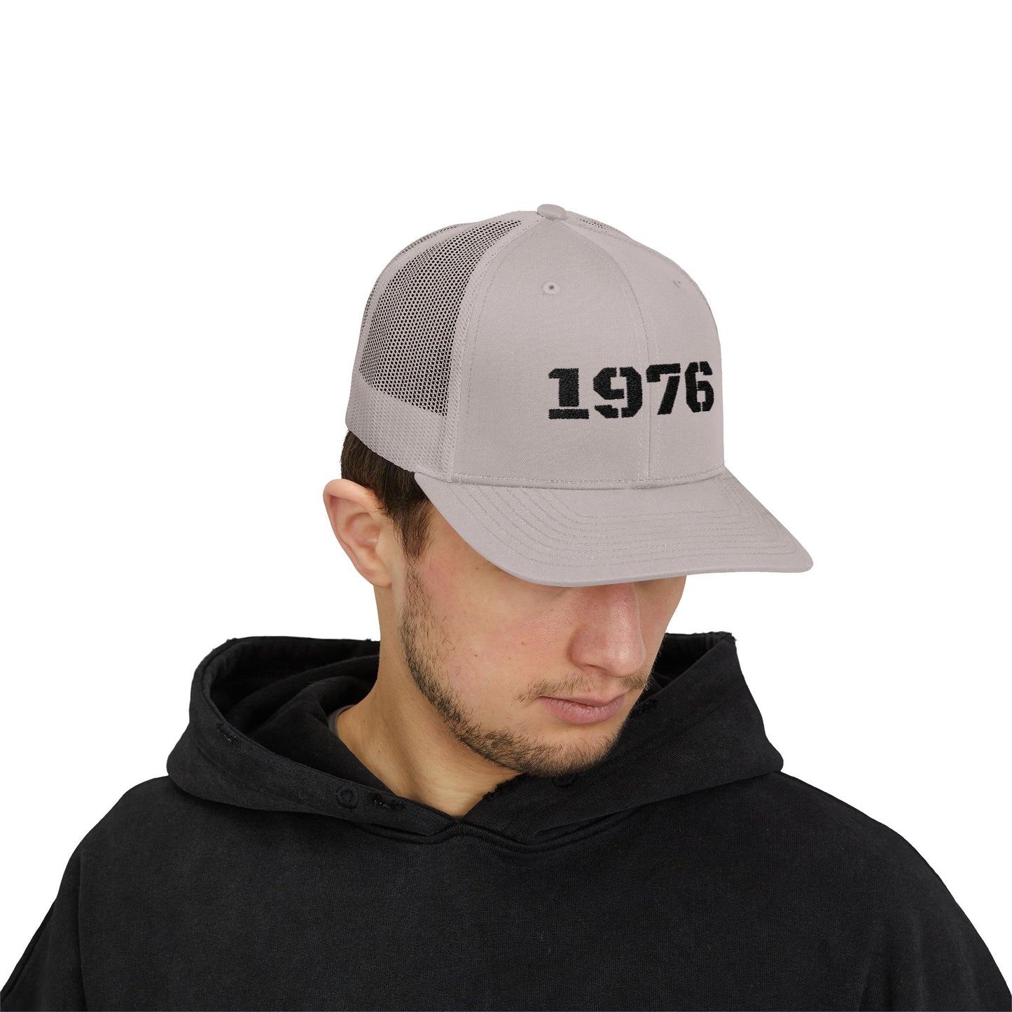 Vintage 1976 Snapback Trucker Cap, Retro Cap, Gift for Him, Casual Style Hat, Birthday Gift for 1976 Birth Year, Dad Hat - TRV