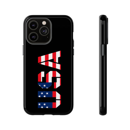 USA Flag Phone Case, Tough Phone Cover, Patriotic Gift, Independence Day Accessory, American Pride Mobile Case - TRV