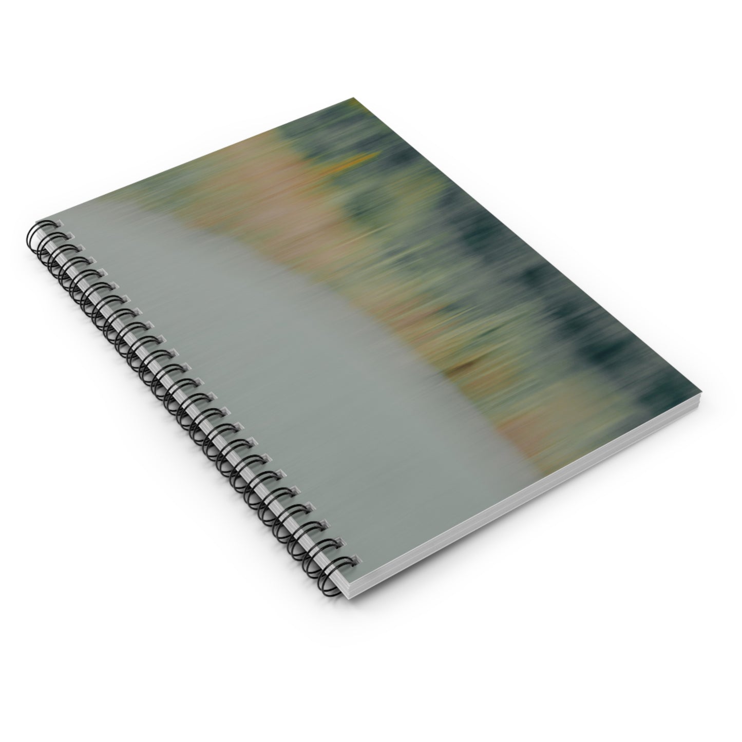 Tranquil Spiral Notebook - Ruled Lines for Mindful Journaling - TRV