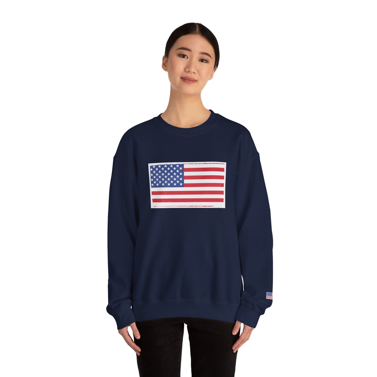 American Flag Unisex Crewneck Sweatshirt | Cozy Patriotic Sweater | Perfect for Independence Day, Casual Wear, Gifts for Him/Her, [...]