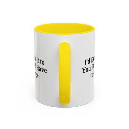 Funny Accent Coffee Mug, Quirky Gift, Office Humor, Tea Lover’s Mug, Creative Coffee Cup, Birthday Present, Gag Gift - TRV