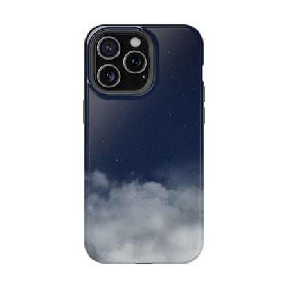 Night Sky Magnetic Impact-Resistant Phone Case — Foggy Cloud Design