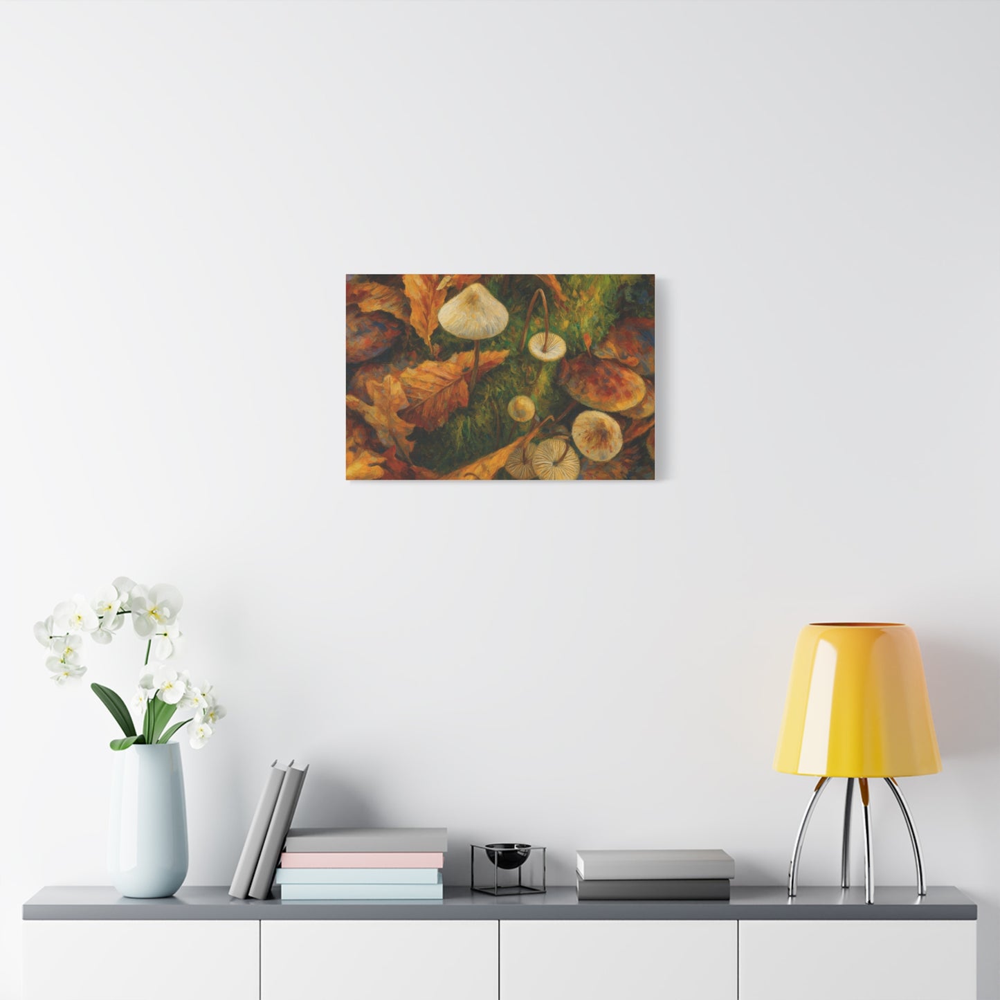 Autumn Mushrooms Canvas - TRV