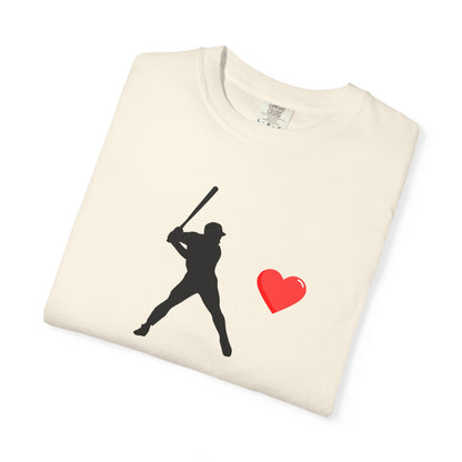 Baseball Love T-Shirt, Unisex Sports Tee, Gift for Baseball Fans, Valentine's Day Shirt, Game Day Apparel, Soft Cotton Top