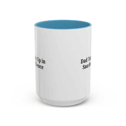 Humorous Dad Coffee Mug - Perfect Gift for Fathers, Dads, Birthdays, Father's Day, Fun Kitchen Decor, Snack Lovers - TRV