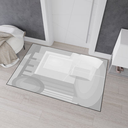 Abstract heavy duty floor mat from Printify, featuring a modern design, durable material, perfect for home decor and high traffic areas.