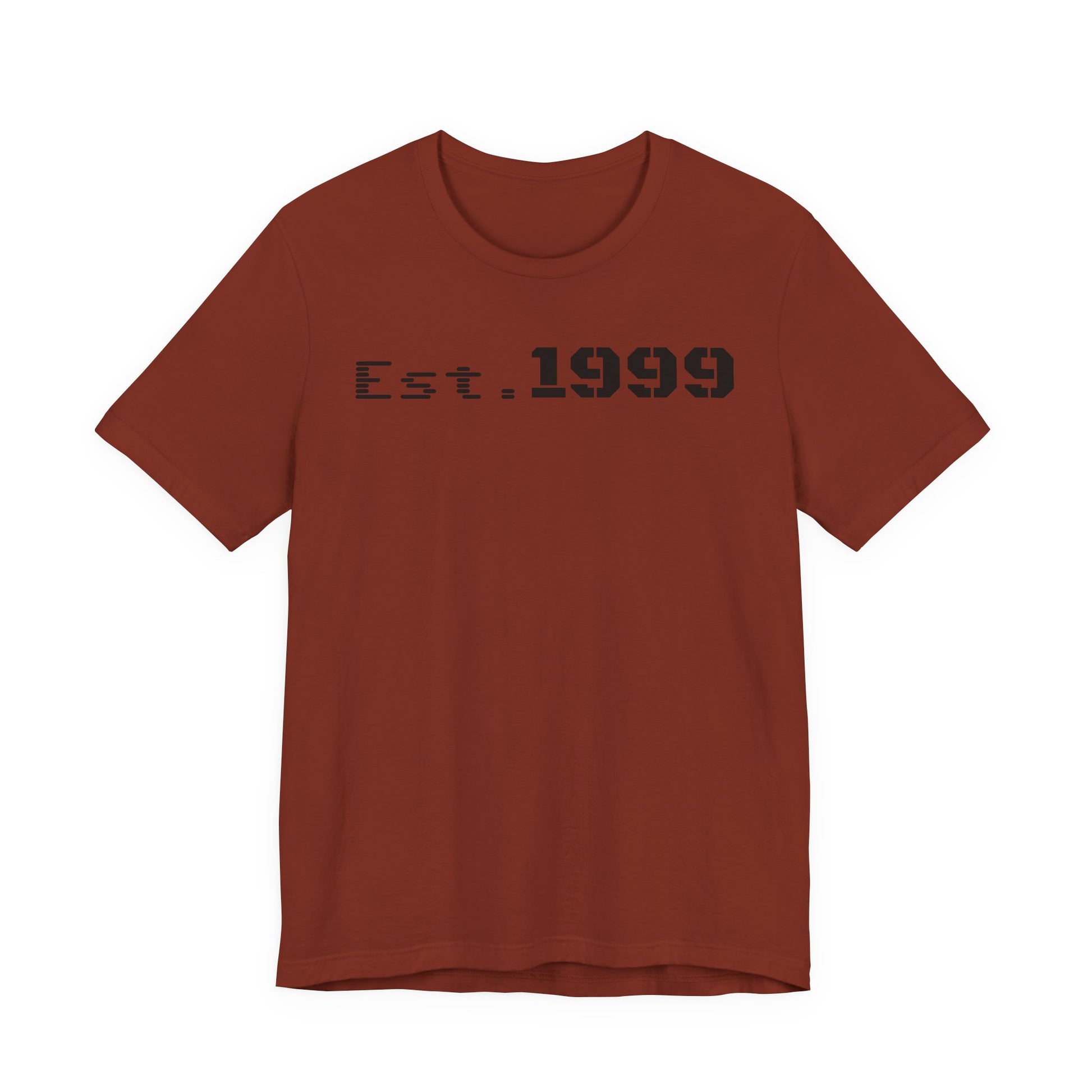 Established 1999 Unisex Tee | Vintage Birth Year Shirt, Casual Birthday Gift, Personalized Family Reunion Apparel, Retro Style [...] - TRV