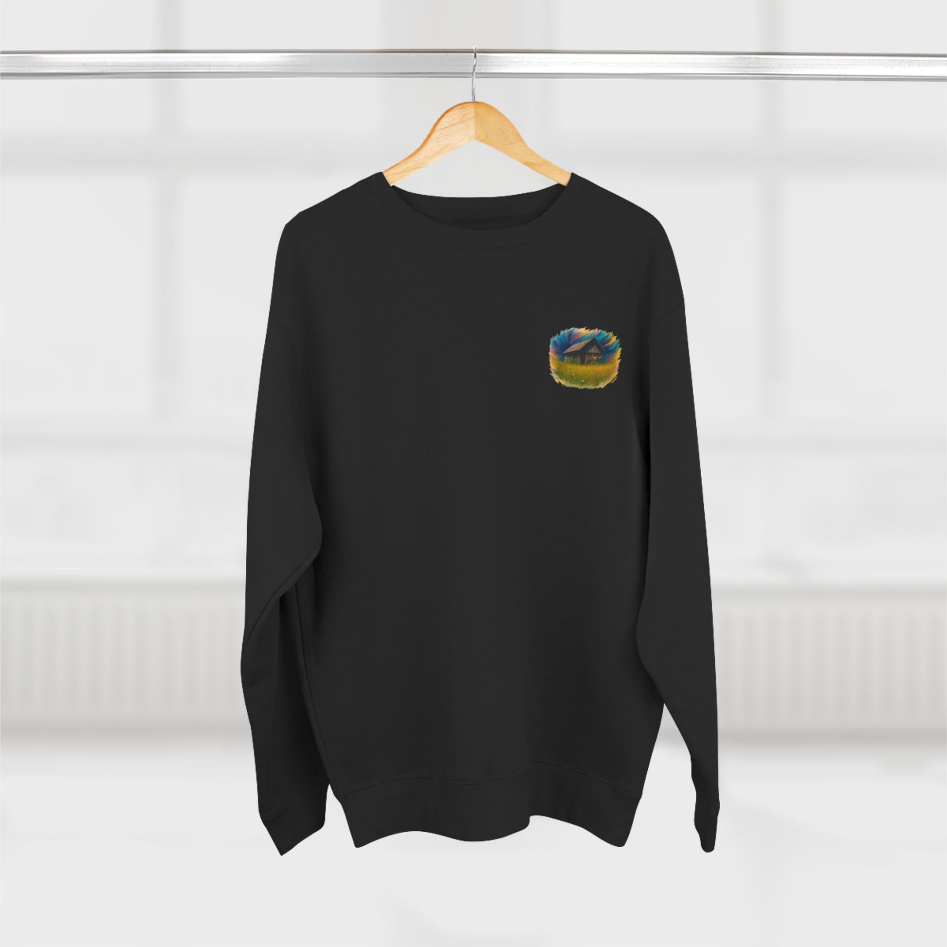 Cozy Dreamers Unisex Crewneck Sweatshirt, Artistic Sweatshirt, Gift for Nature Lovers, Vintage Vibe Apparel, Comfortable Layer, Casual Wear - TRV