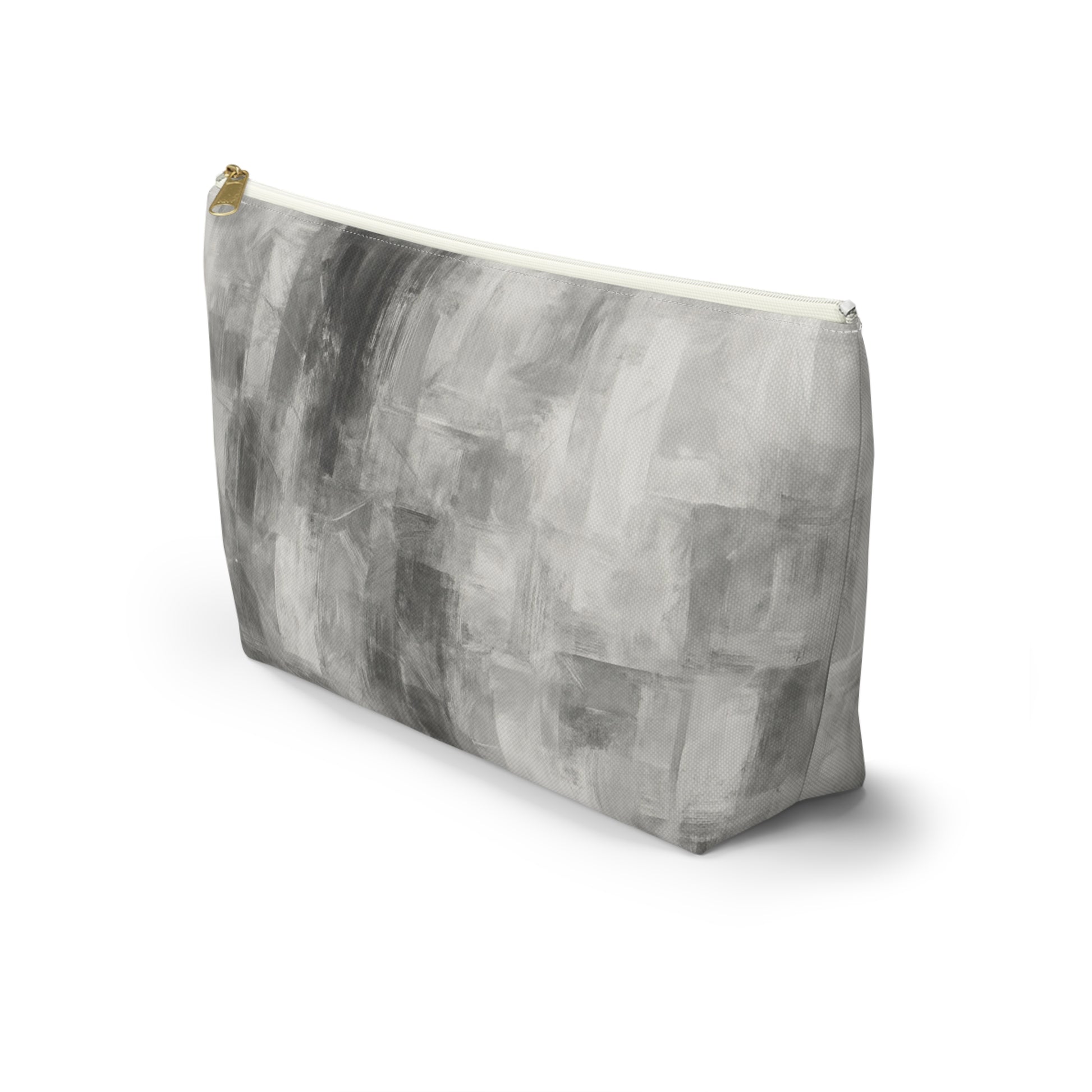 Chic Abstract Accessory Pouch | Stylish Makeup Bag, Travel Organizer, Gift for Her, Modern Home Decor, Everyday Essentials - TRV