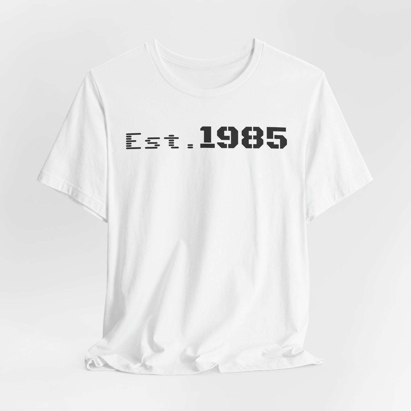 Est. 1985 Vintage Unisex Tee, Retro Birthday T-Shirt, Perfect Gift for 1980s Lovers, Casual Apparel, Timeless Style
