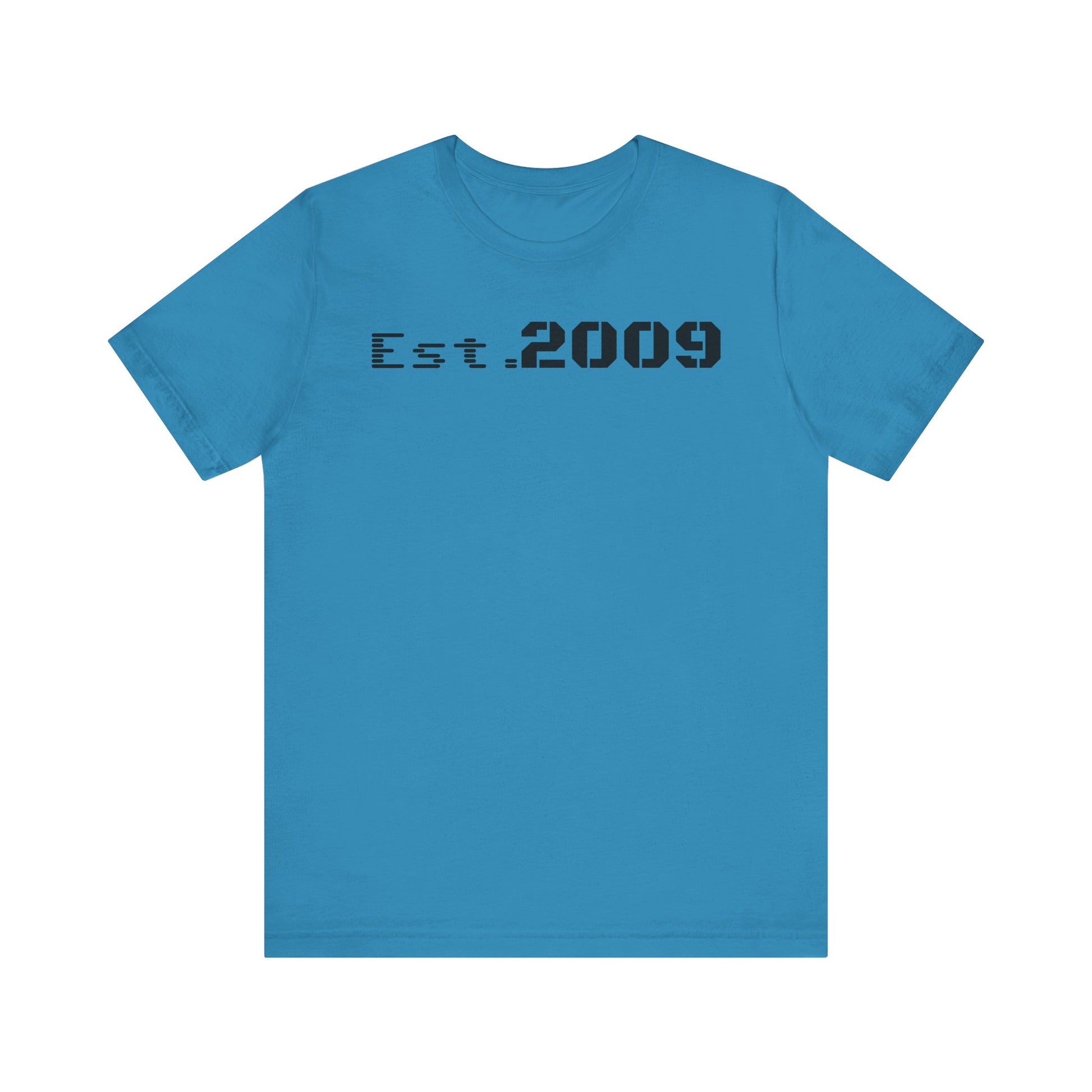 Established 2009 Unisex Tee - Casual Wear, Birthday Gift, Graduation Outfit, Anniversary Shirt, Personalized Fashion - TRV