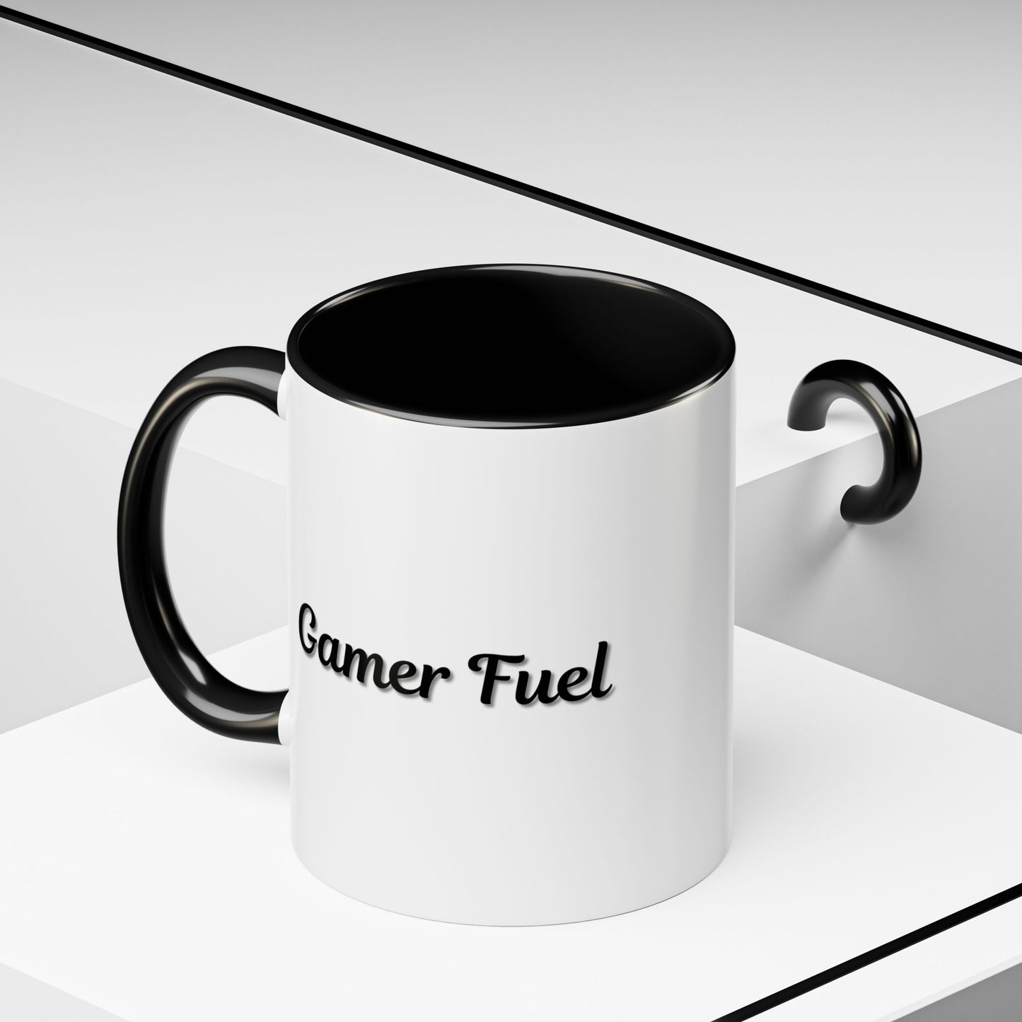 Gamer Fuel Accent Coffee Mug - Perfect for Gamers