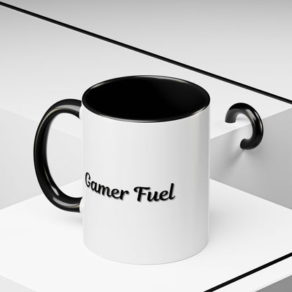 Gamer Fuel Accent Coffee Mug - Perfect for Gamers