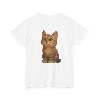 Adorable Cat Graphic Tee, Cute Pet Lover's Shirt, Animal Lover's Gift, Cozy Everyday T-Shirt, Perfect for Cat Lovers