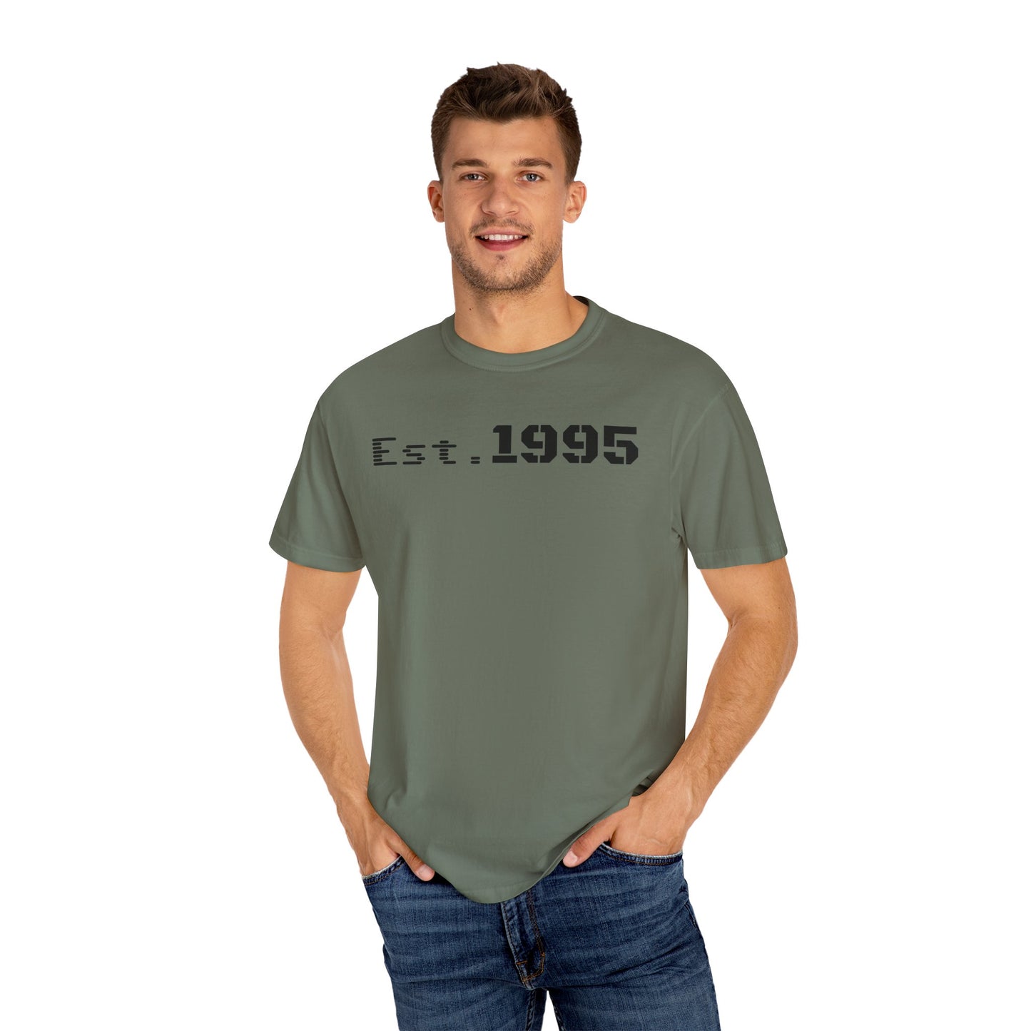 Vintage Est. 1995 T-Shirt, Retro Unisex Tee, Perfect Gift for Birthdays, Casual Wear, Nostalgic Apparel - TRV
