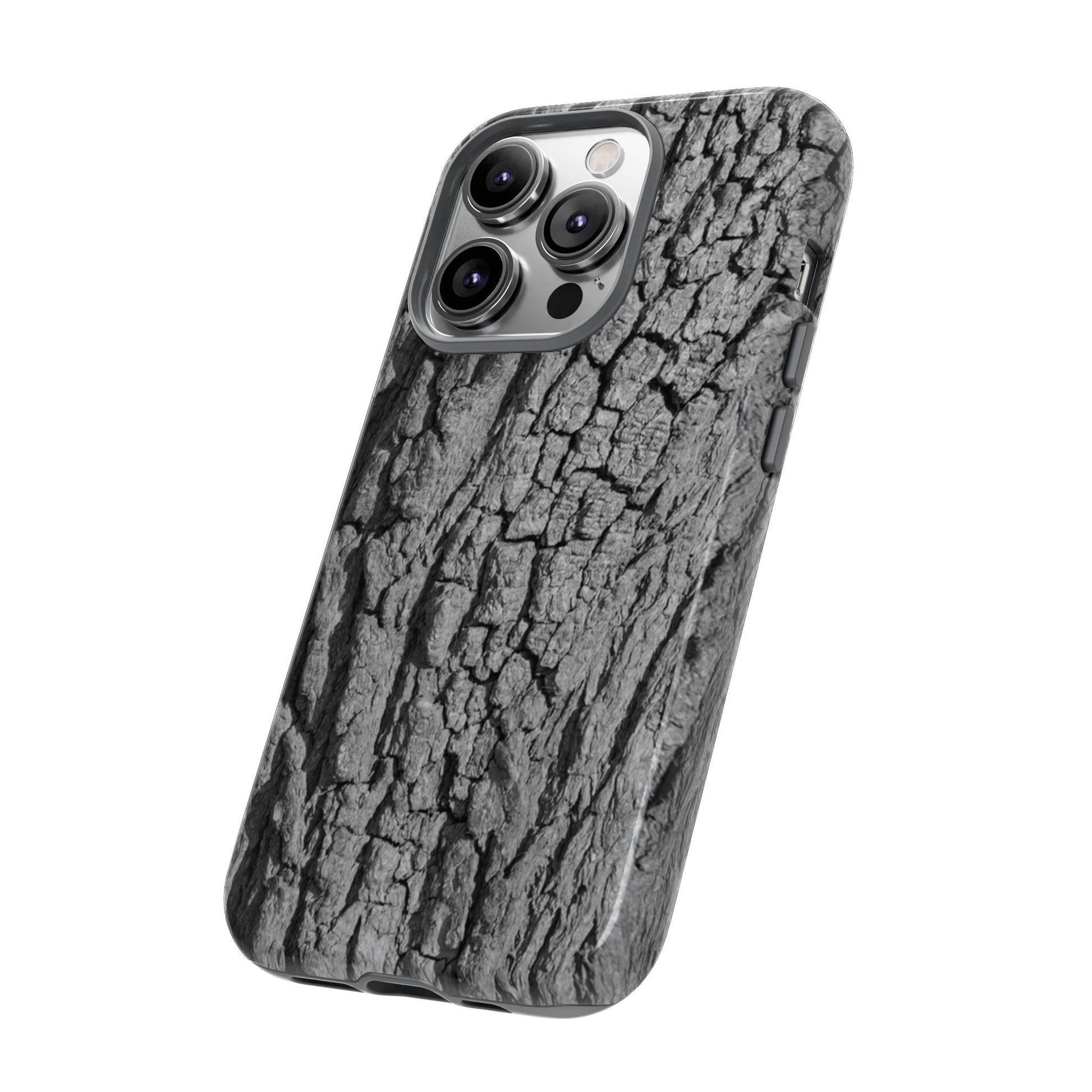 Rustic Bark Phone Case - Tough and Durable Protection - TRV