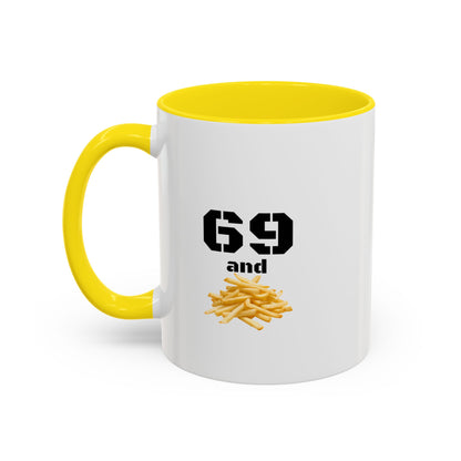 Funny Accent Coffee Mug for Food Lovers, Novelty Gift for Birthdays, Home Office Decor, Drinking Humor, Fun Kitchenware