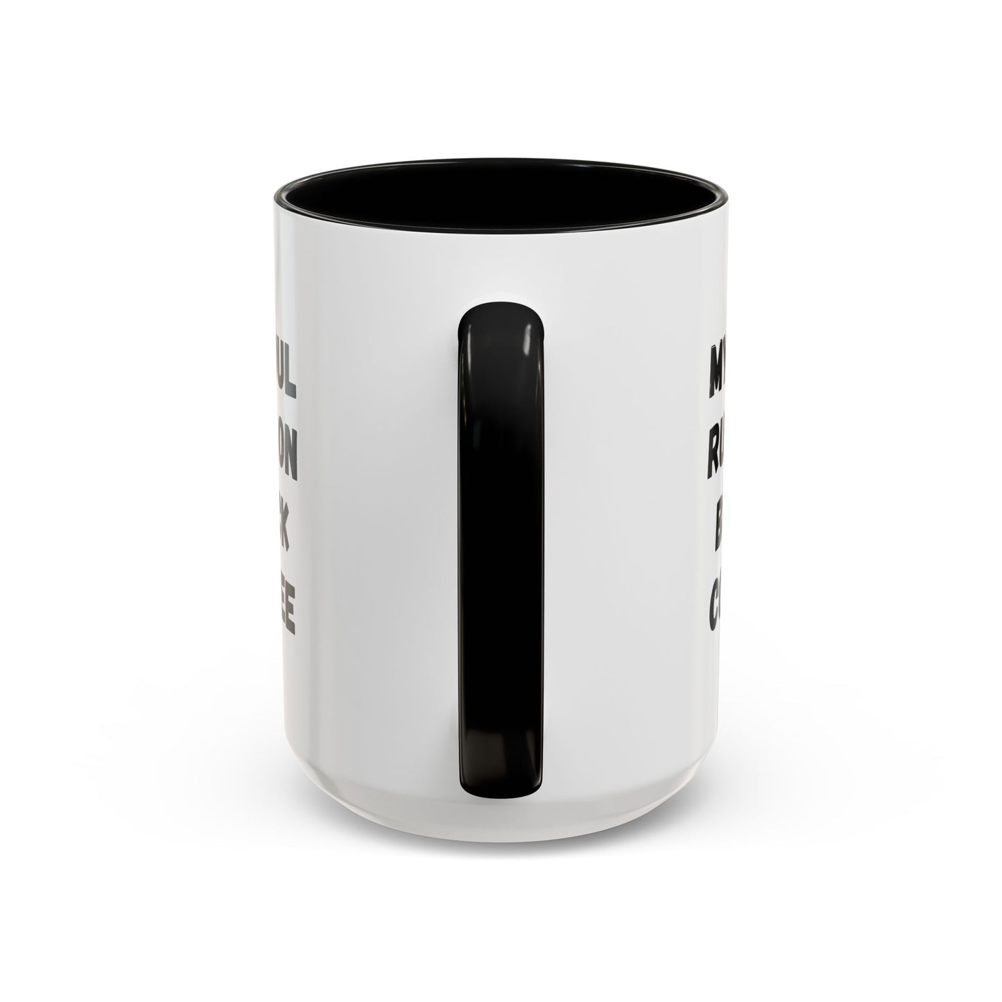 Funny Coffee Mug - My Soul Runs on Black Coffee | Perfect Gift for Coffee Lovers, Office Mugs, Tea, Barista, Halloween