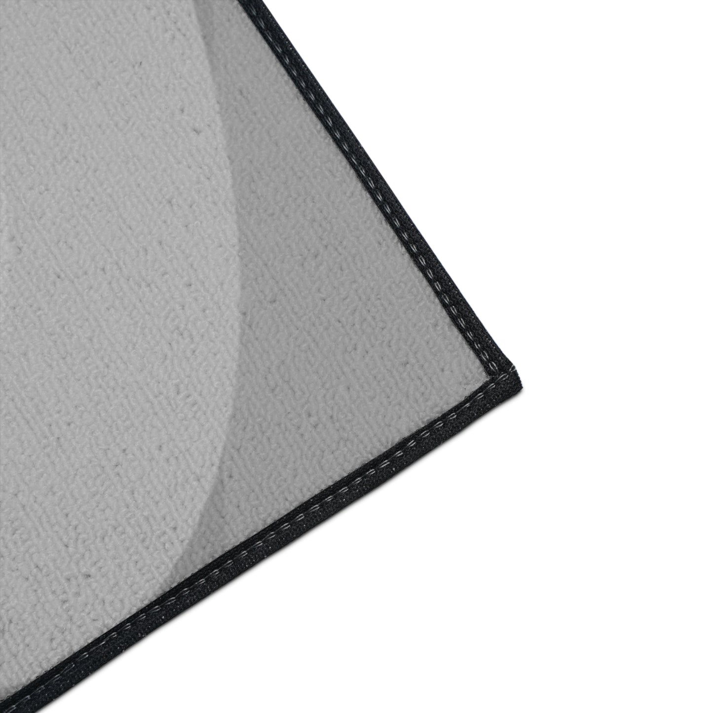 Abstract heavy duty floor mat for home decor, featuring a textured design and durable material by Printify.