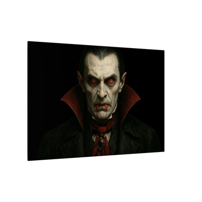 Vampire Portrait Canvas Wall Art – Gothic Dracula Print on Canvas