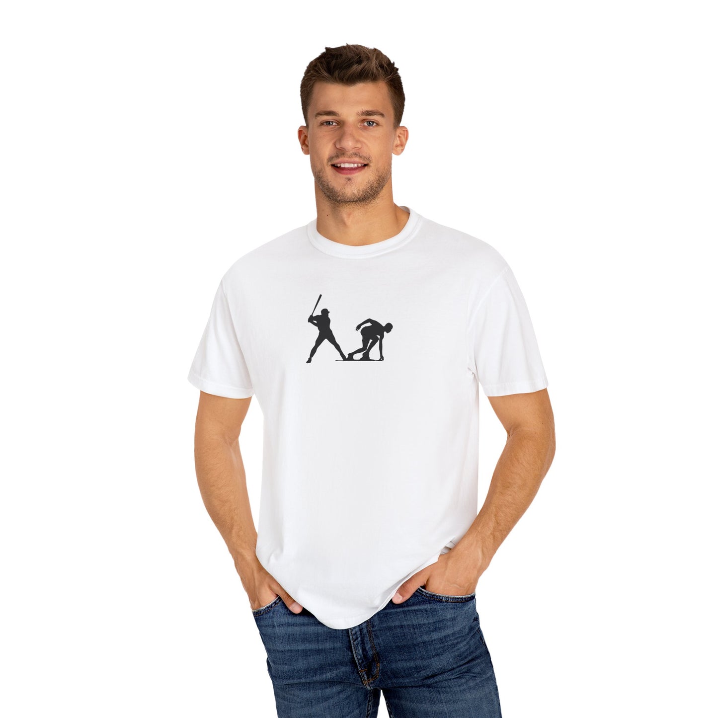 Sporty Silhouette T-shirt - Casual Athletic Wear, Graphic Tee for Sports Lovers, Unisex Fashion, Gift for Athletes, Everyday Essentials - TRV