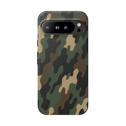 Camouflage Phone Case, Tough Cases, Military Style, Unique Phone Accessories, Gift for Him, Durable Phone Cover - TRV