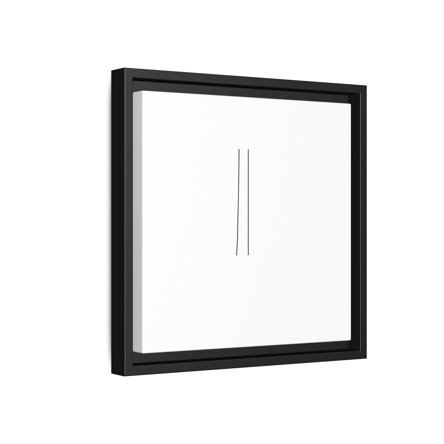 Minimal Line Art | Matte Canvas Framed