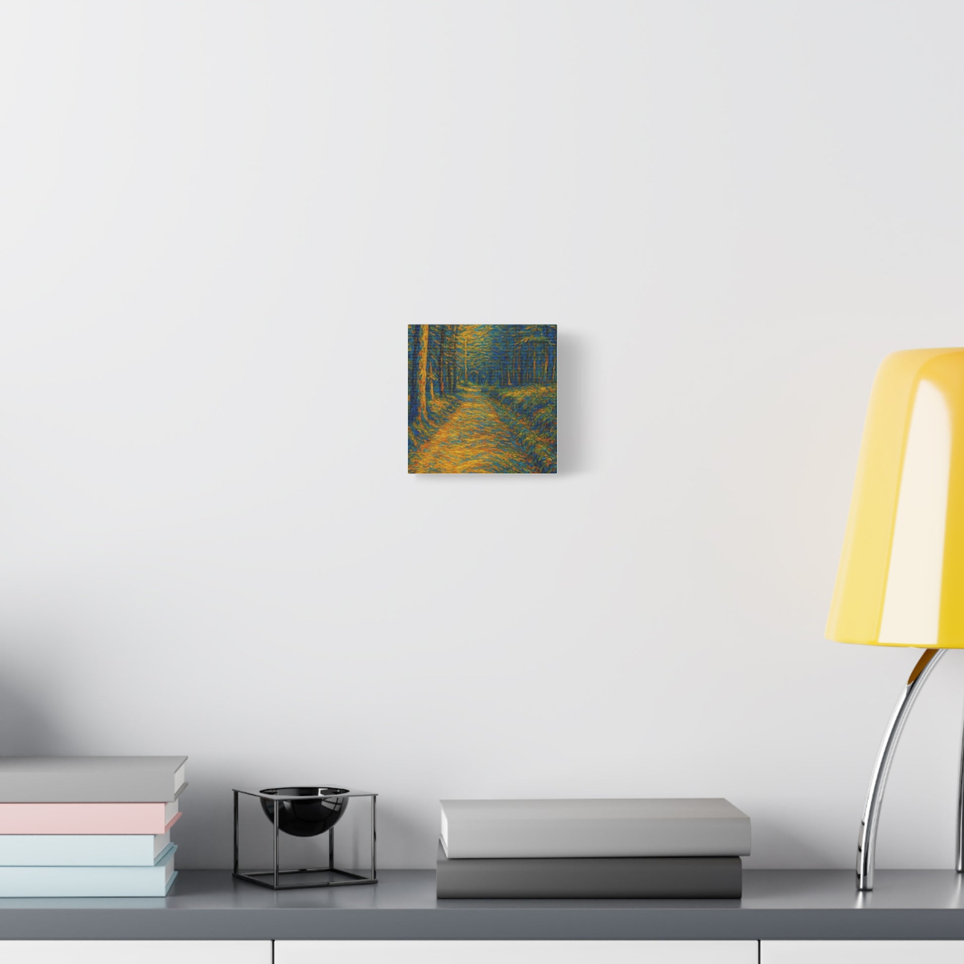 Van Gogh Style Forest Canvas Art | Nature Wall Decor, Home Office Accent, Gift for Nature Lovers, Gallery Wrapped, Living Room Wall Art - TRV