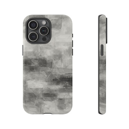 Stylish Phone Case for Tough Protection, Marble Grey Design, Customizable Gift for Her, Unisex Mobile Accessory, Birthday Present, [...] - TRV