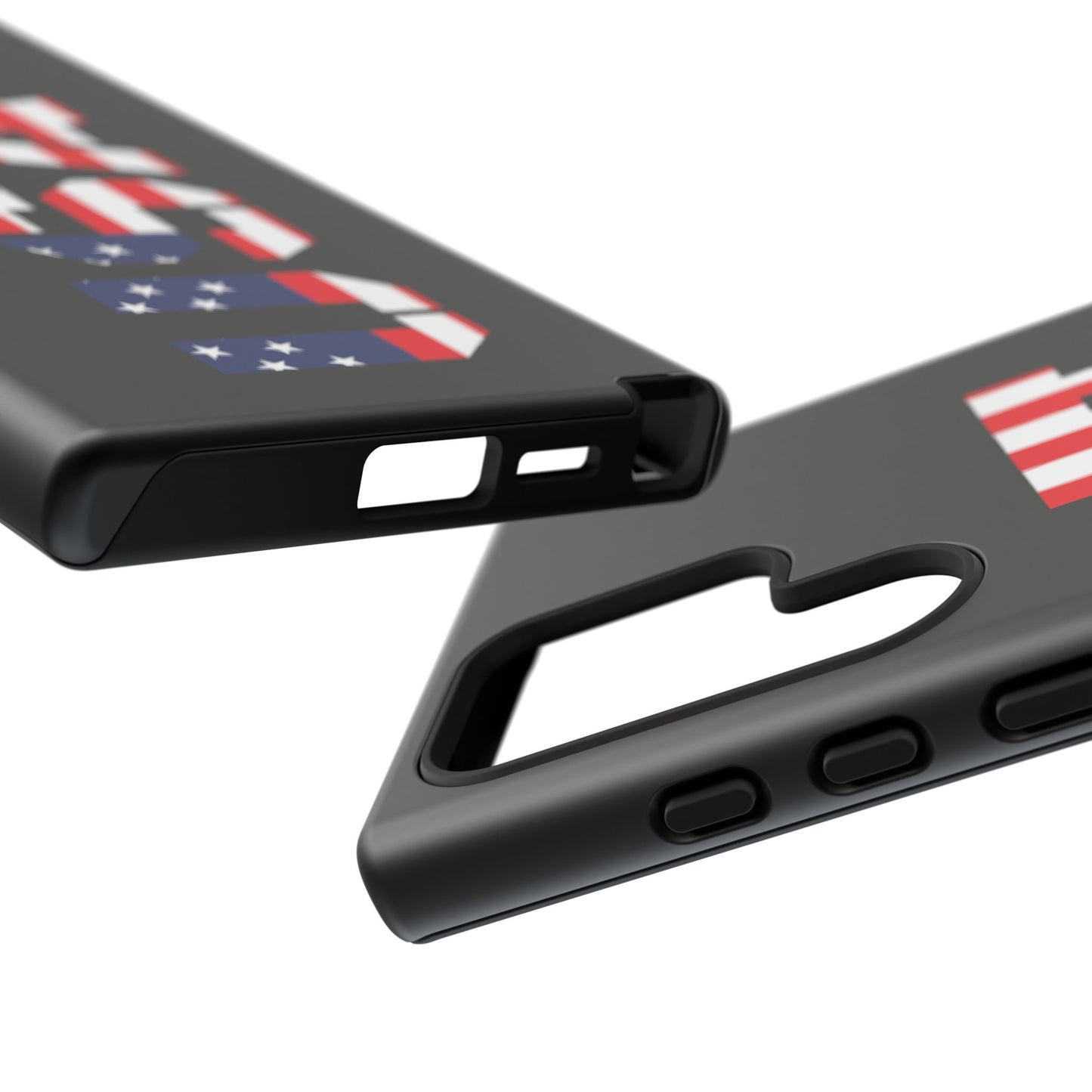 USA Flag Phone Case, Tough Phone Cover, Patriotic Gift, Independence Day Accessory, American Pride Mobile Case - TRV