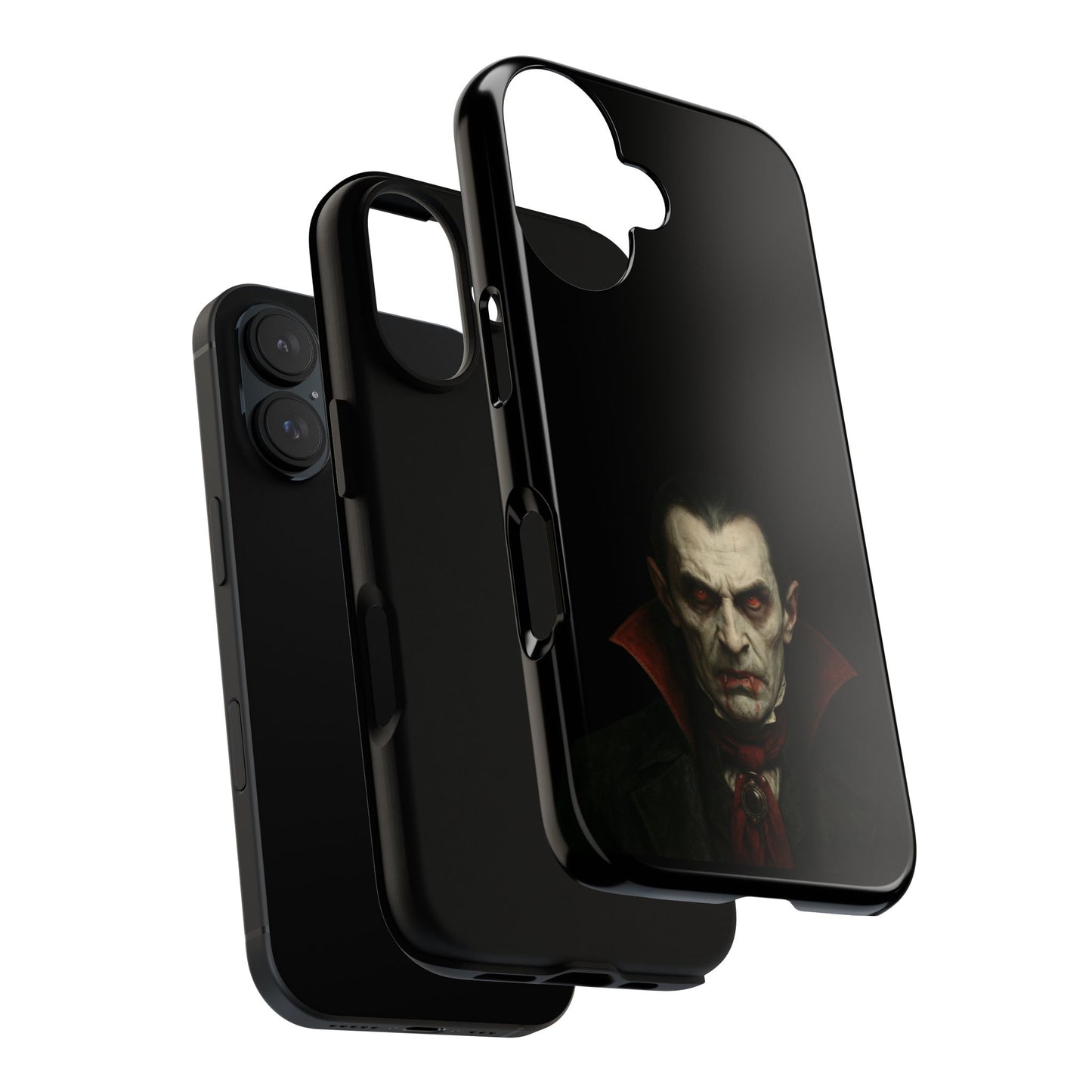 Vampire Phone Case - Tough Cases for Halloween, Gothic Decor, Gifts for Horror Fans, Spooky Accessories, Unique Cellphone Cover - TRV