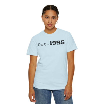 Vintage Est. 1995 T-Shirt, Retro Unisex Tee, Perfect Gift for Birthdays, Casual Wear, Nostalgic Apparel - TRV