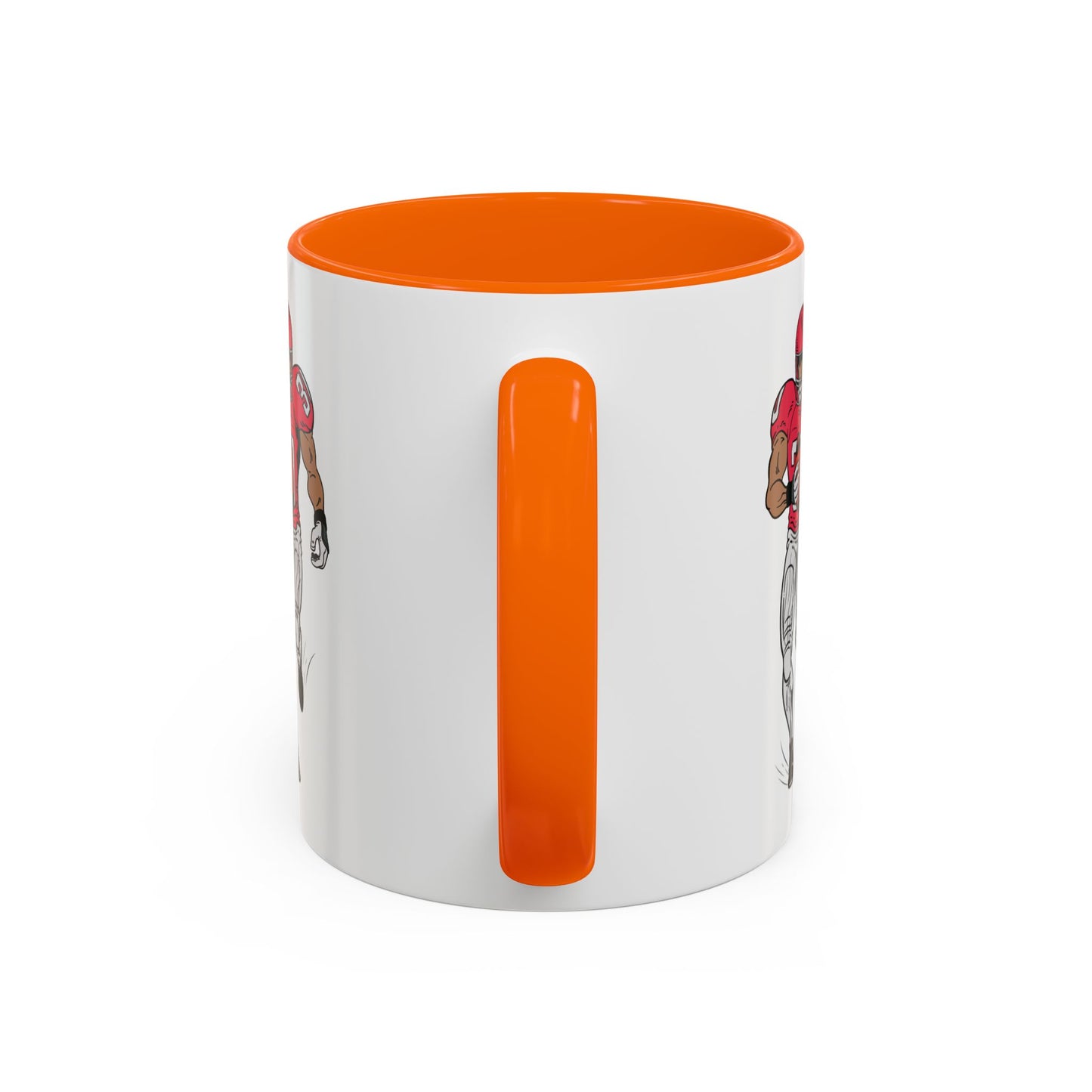 Football Player Coffee Mug, Sports Fan Gift, Motivational Coffee Cup, Game Day Mug, Unique Sports Merchandise