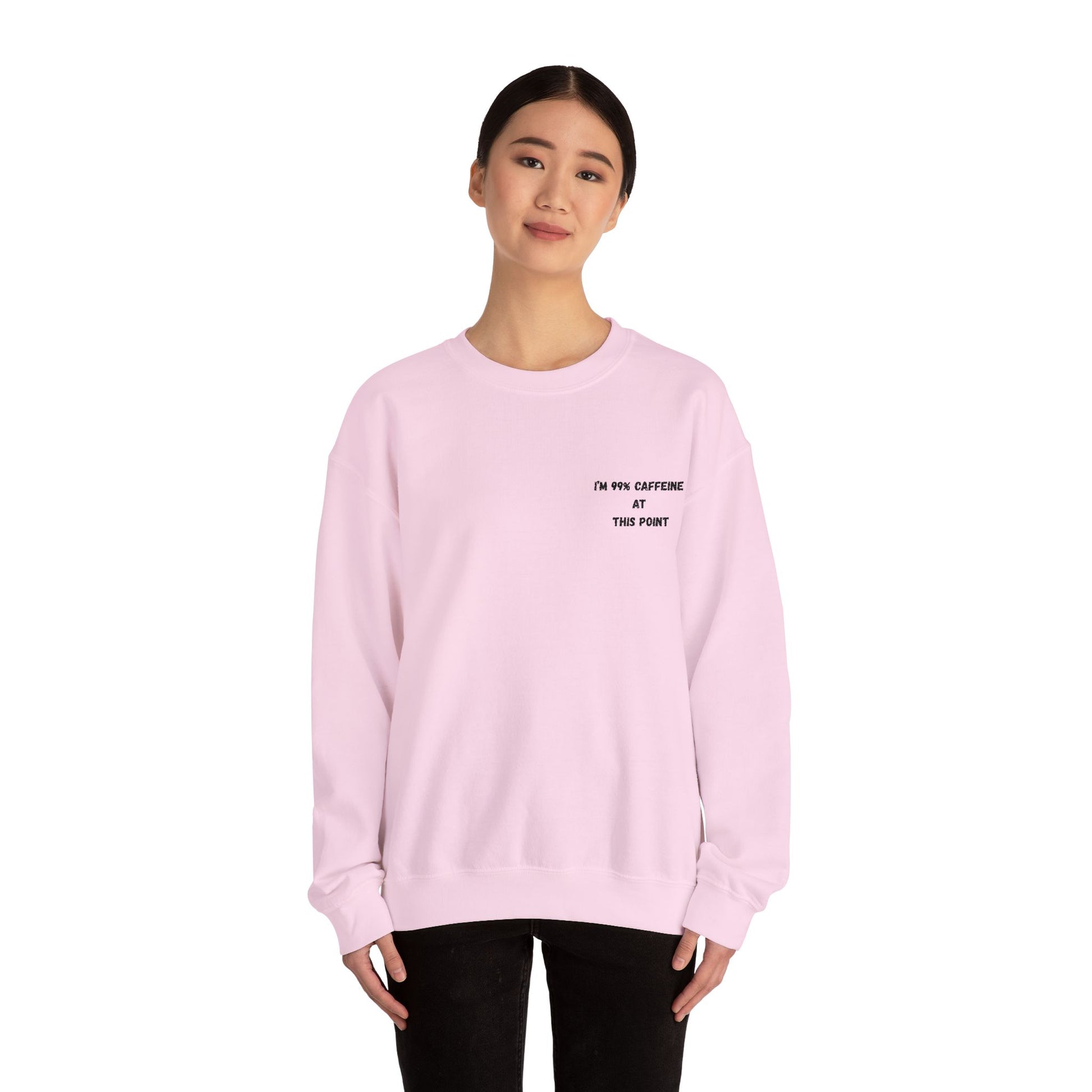 Caffeine Lover's Crewneck Sweatshirt | Unisex Heavy Blend - TRV