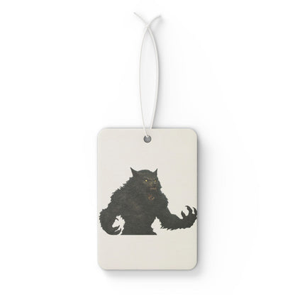 Horror-Themed Car Air Freshener, Unique Werewolf Design, Fragrance Accessory for Halloween, Spooky Home Décor, Gift for Monster Lovers - TRV
