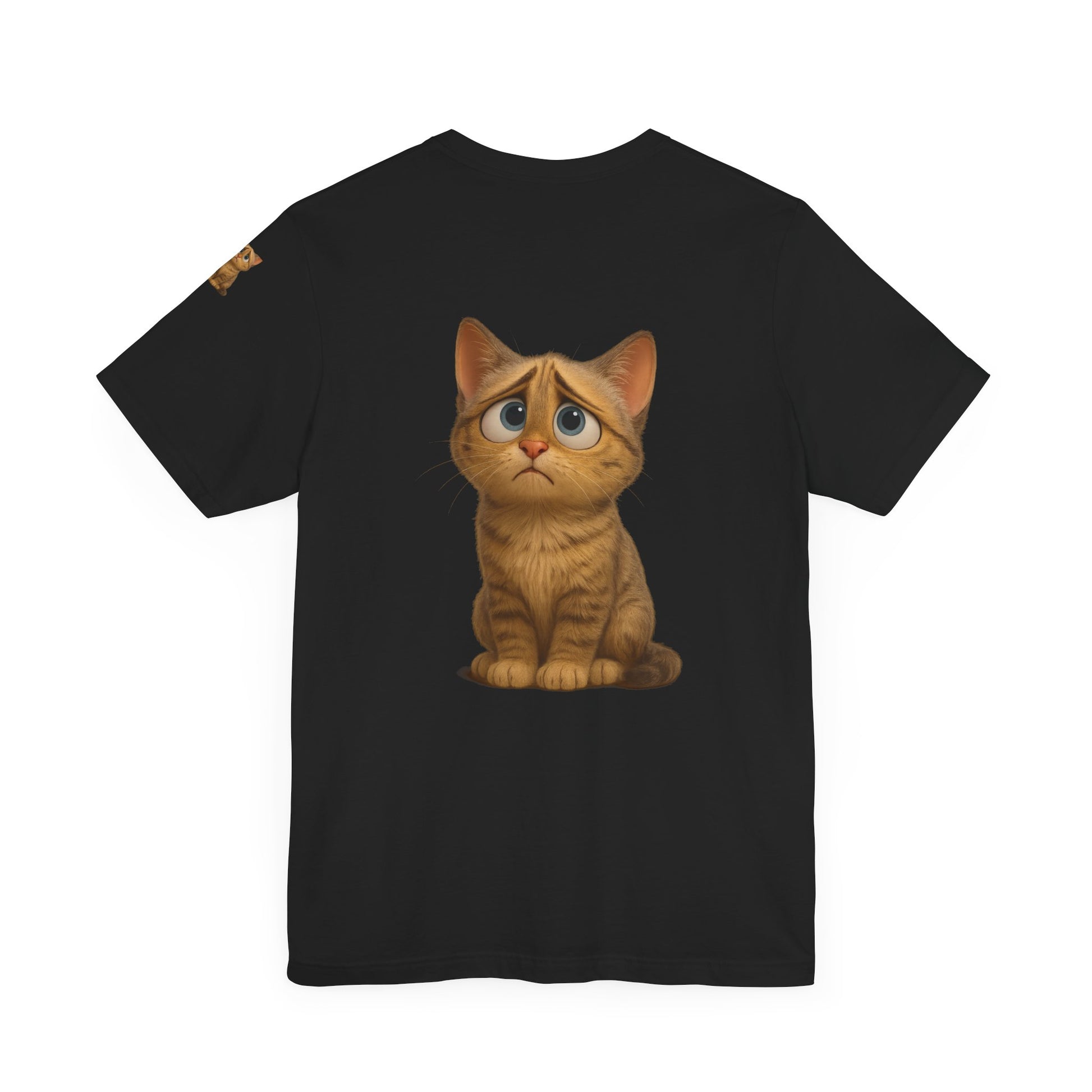 Adorable Cat Graphic Tee, Cute Pet Lover Shirt, Animal Lover Gift, Funny Cat Apparel, Birthday, Christmas, Everyday Use - TRV