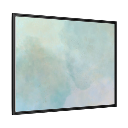 Soft Abstract Pastel Watercolor Matte Canvas