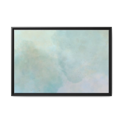 Soft Abstract Pastel Watercolor Matte Canvas