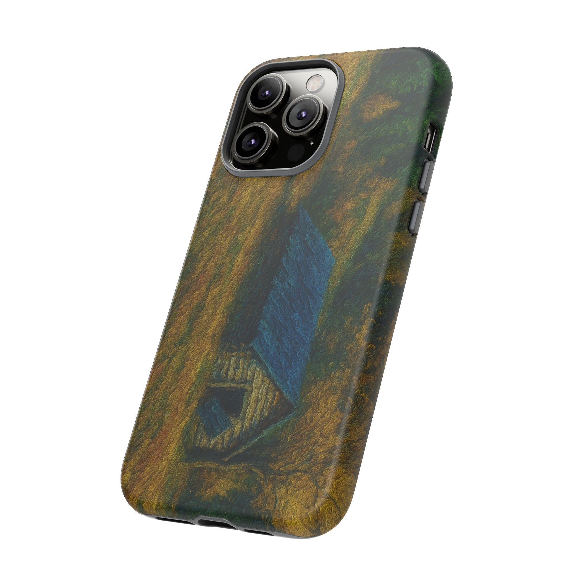 Artistic Phone Case by Tough Cases, Nature-Inspired Phone Protection, Unique Gift for Nature Lovers, Stylish Accessory, Fall Aesthetic - TRV