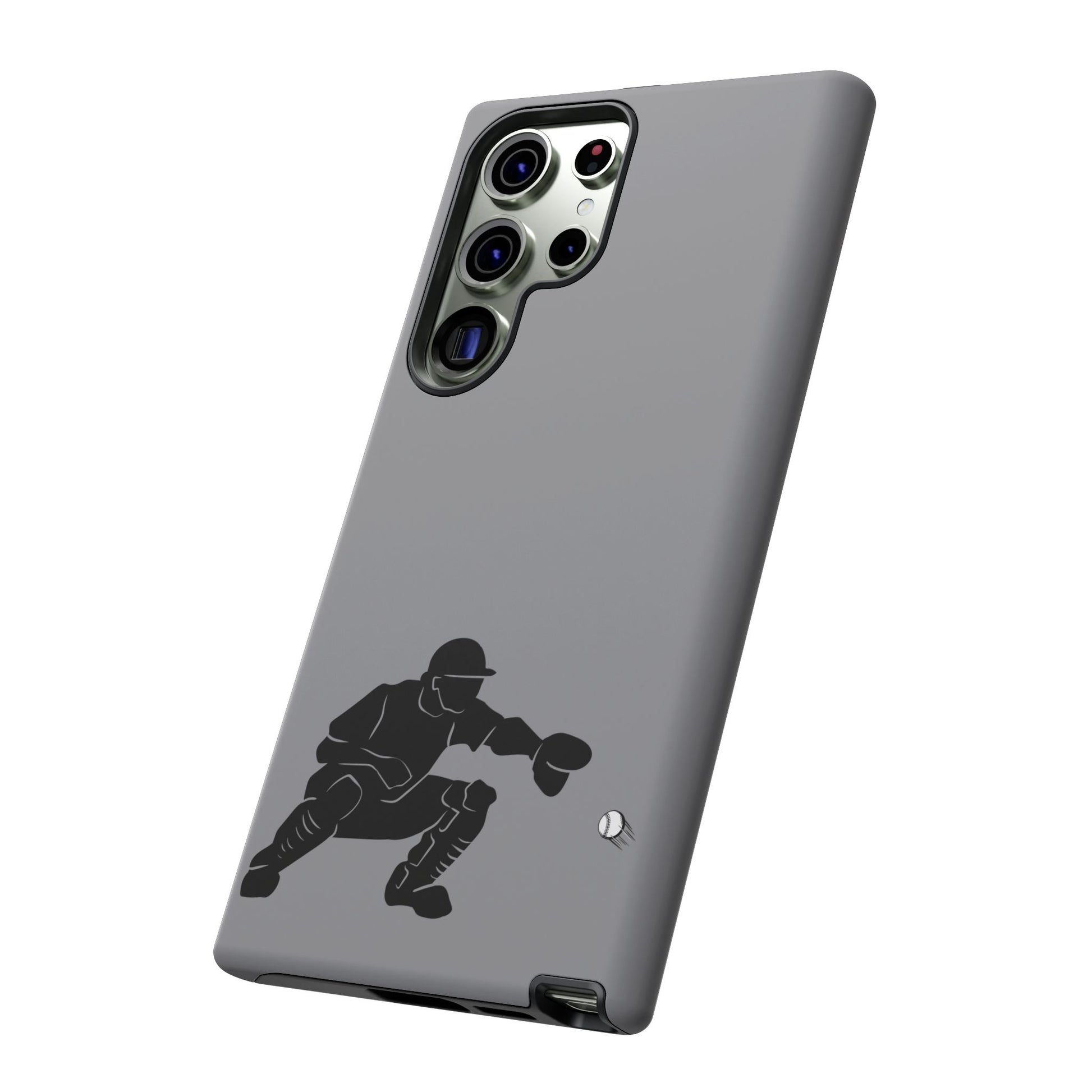 Baseball Catcher Phone Case - Tough Cases, Sports Phone Cover, Great for Athletes, Perfect Gift for Baseball Lovers, Unique Cell Phone Design - TRV