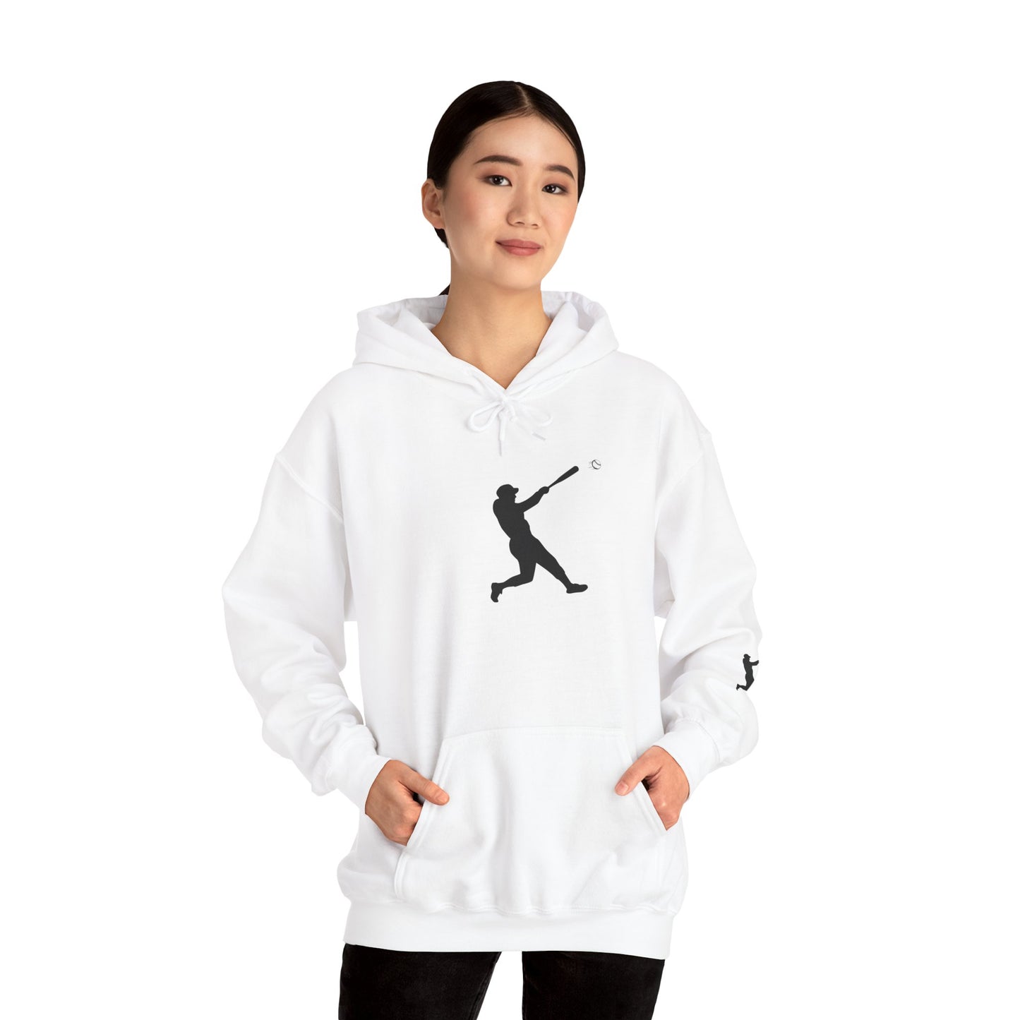 Baseball Swing Unisex Hoodie - Perfect Gift for Athletes, Sports Enthusiasts, Cozy Layer for Cool Days, Great for Team Spirit - TRV