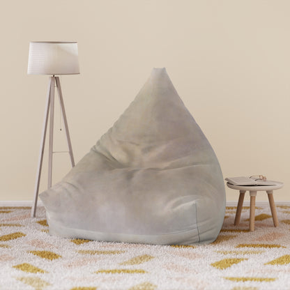 Neutral Marble Texture Bean Bag Chair Cover | Beige Stone Print
